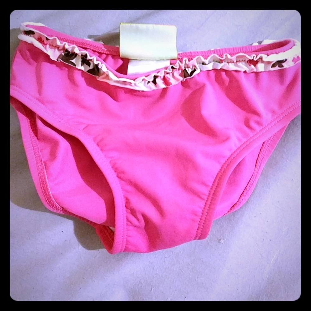 Little girls bikini bottom